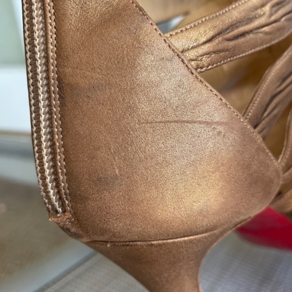 Christian Louboutin Tinazata Caged Heels Booties - Picture 12 of 16